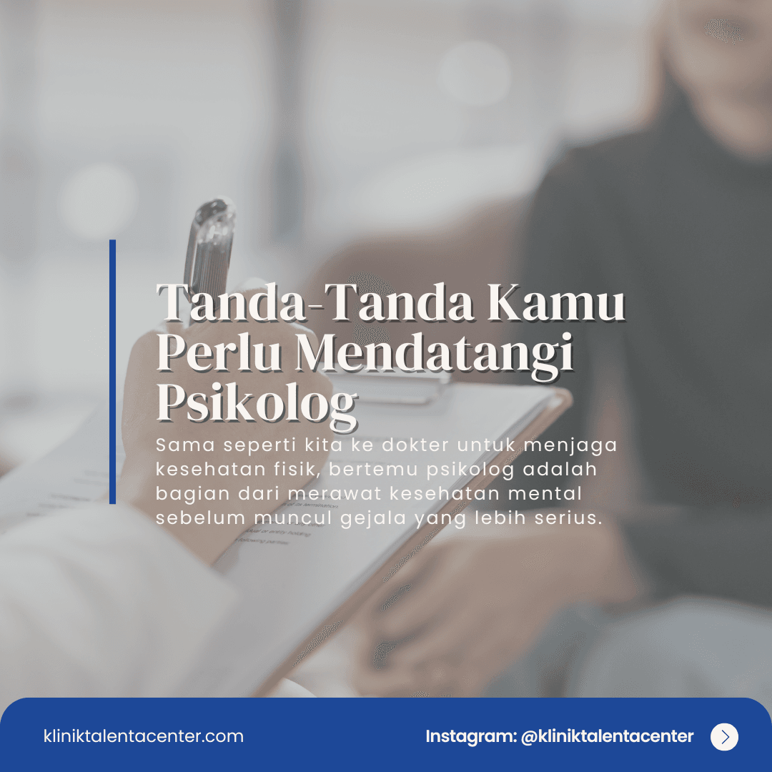 Tanda-Tanda Kamu Perlu Mendatangi Psikolog